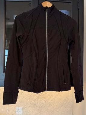 NWOT Lululemon Black Define Women's Zip-Front Jacket Size 6